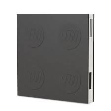 Lego 2.0 Locking Notebook With Gel Pen Black