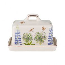 T&G Cottage Garden Butter Dish