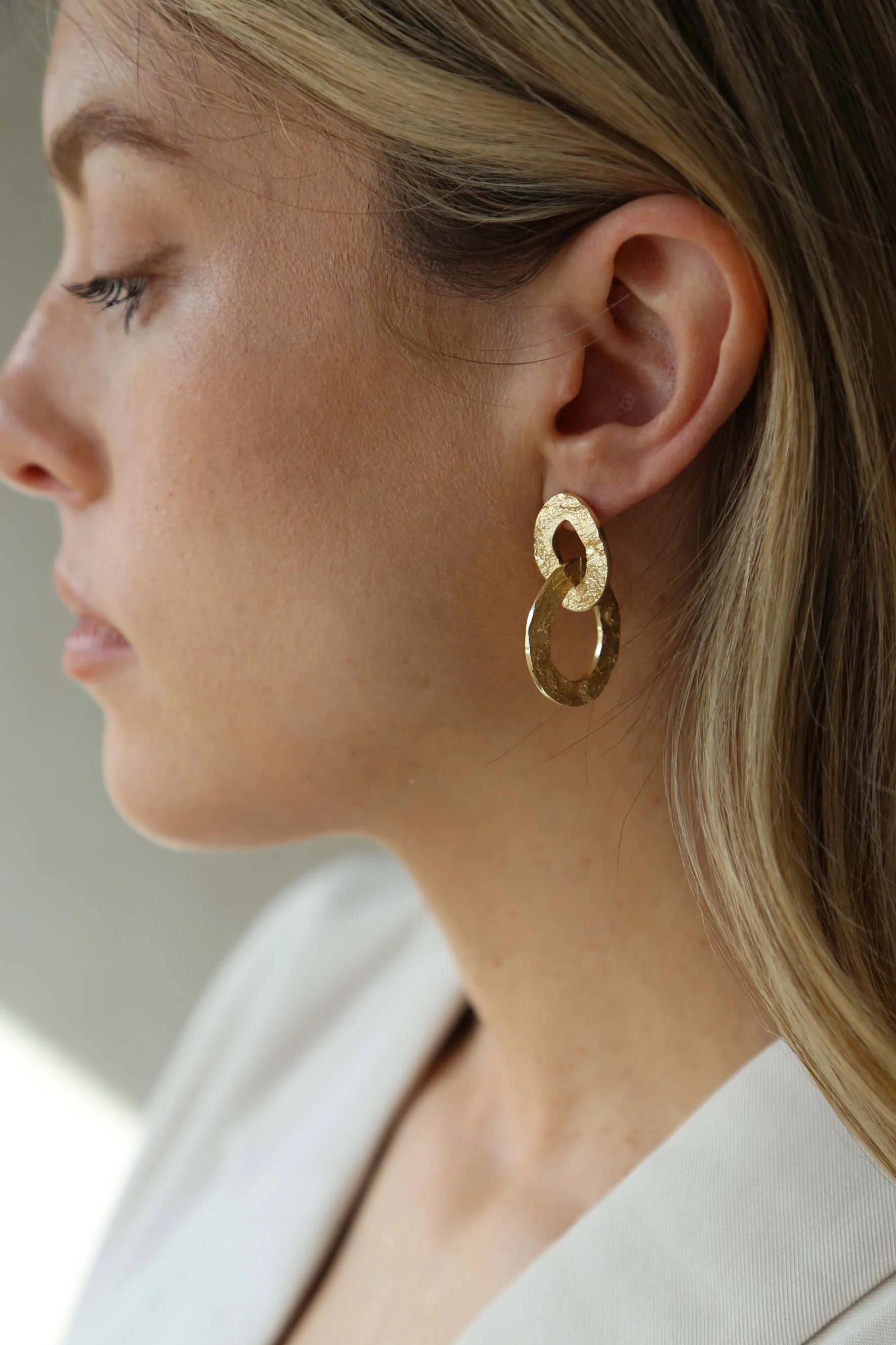 Tutti & Co Fall Earrings Gold
