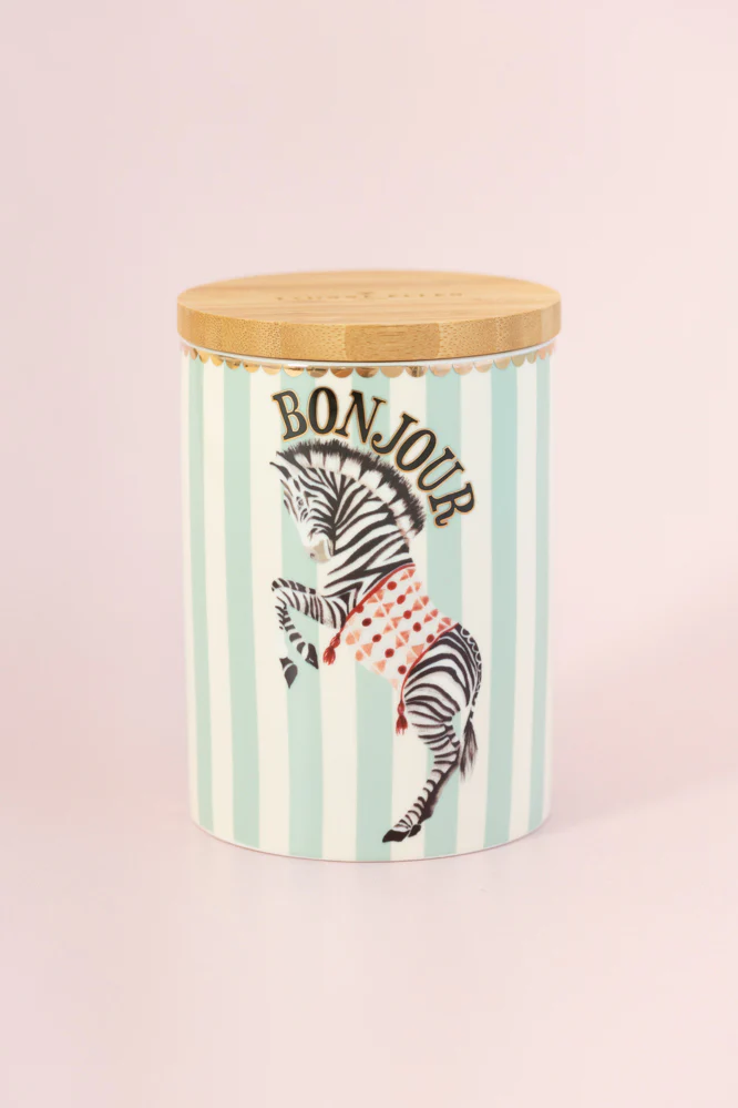 Yvonne Ellen Medium Storage Jar Zebra