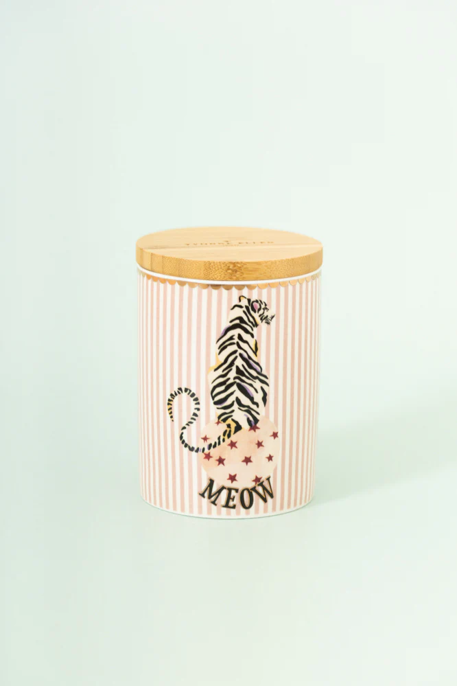 Yvonne Ellen Medium Storage Jar Tiger