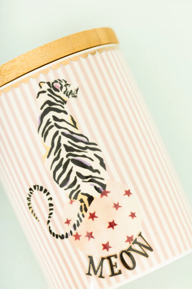 Yvonne Ellen Medium Storage Jar Tiger