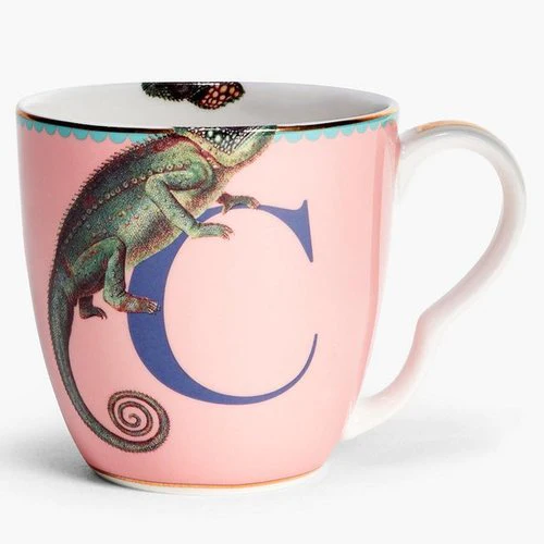 Yvonne Ellen Alphabet Mug C for Chameleon