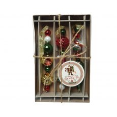 Glass Hanging Decorations - Shiny Mix