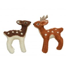 Wool Deer Decoration (Single)