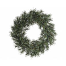 Malmo Wreath Frosted Indoor - Green/White