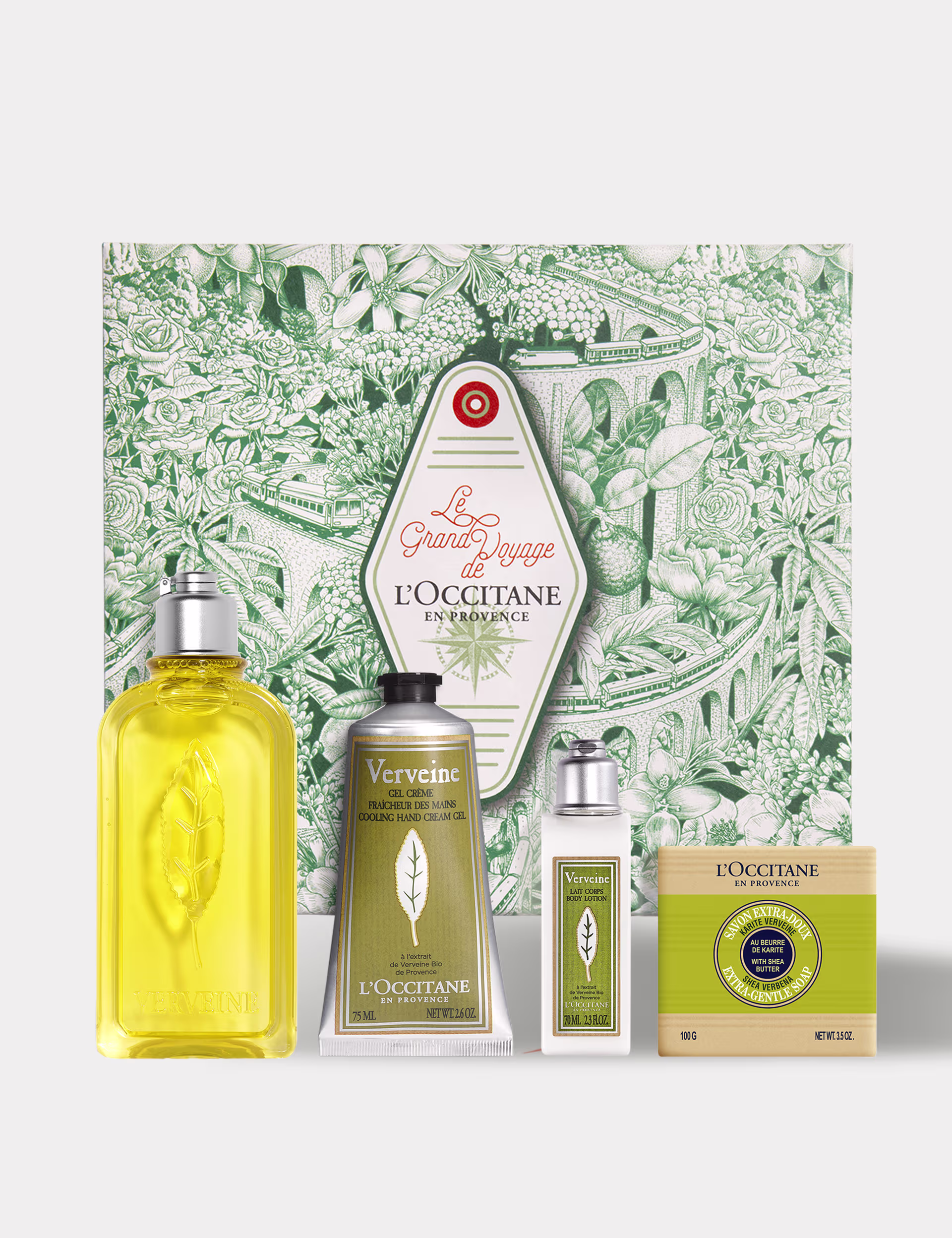 L'Occitane Uplift And Invigorate Verbena Collection Gift Set