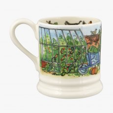 Emma Bridgewater The Good Life In The Garden 1/2 Pint Mug