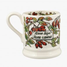 Emma Bridgewater Birds In The Hedgerow Rosehip & Robin 1/2 Pint Mug