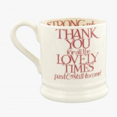 Emma Bridgewater Pink Toast Soul Sisters 1/2 Pint Mug Boxed
