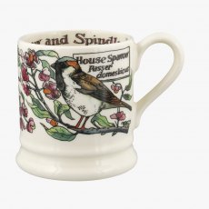 Emma Bridgewater Birds In The Hedgerow Spindle & House Sparrow Mug