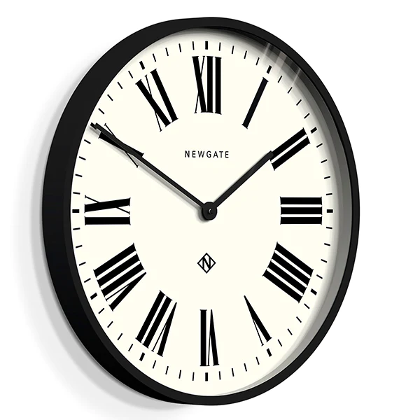 Newgate Number One Italian Wall Clock - Black