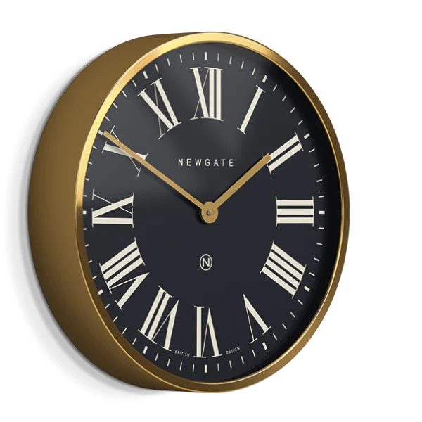 Newgate Mr Butler Wall Clock - Radial Brass