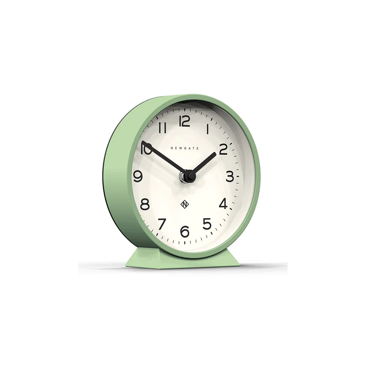 Newgate M Mantel Echo Clock - Neo Mint