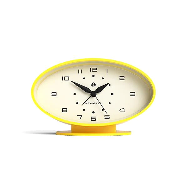 Newgate Ronnie Alarm Clock - Yellow