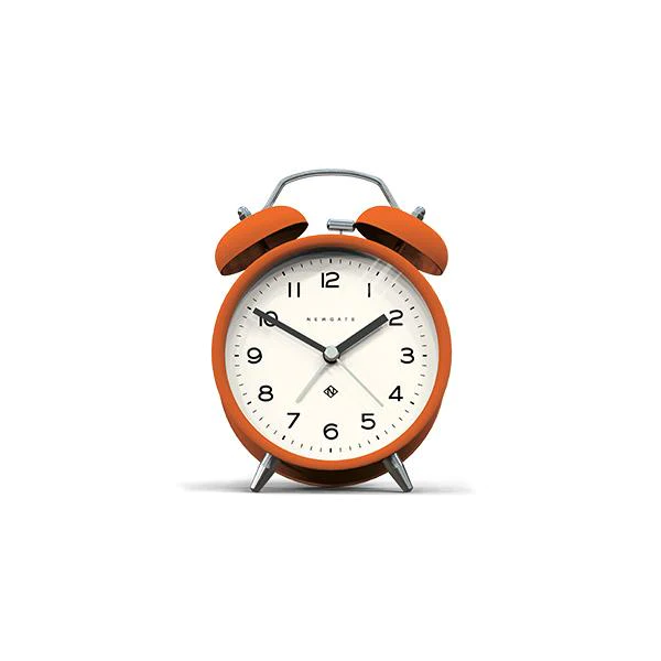 Newgate Echo Alarm Clock in Orange