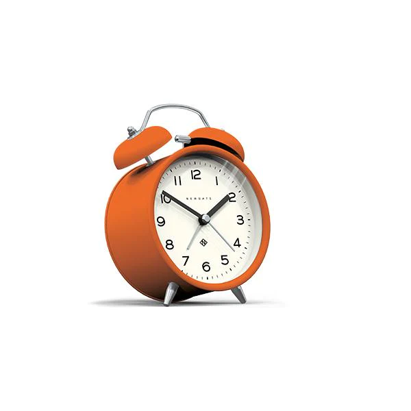 Newgate Echo Alarm Clock in Orange