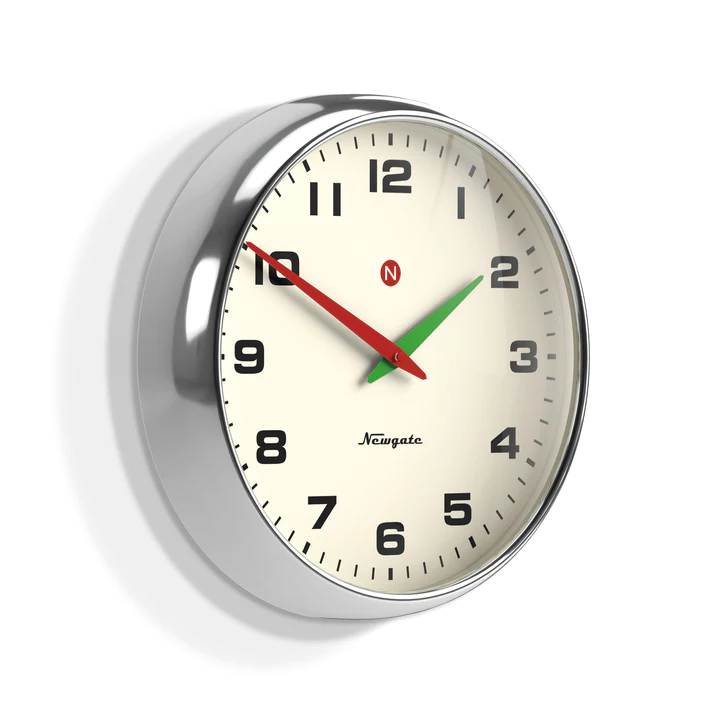 Superstore Wall Clock Alpha Dial - Black