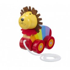 Orange Tree Toys Pull Along Lion