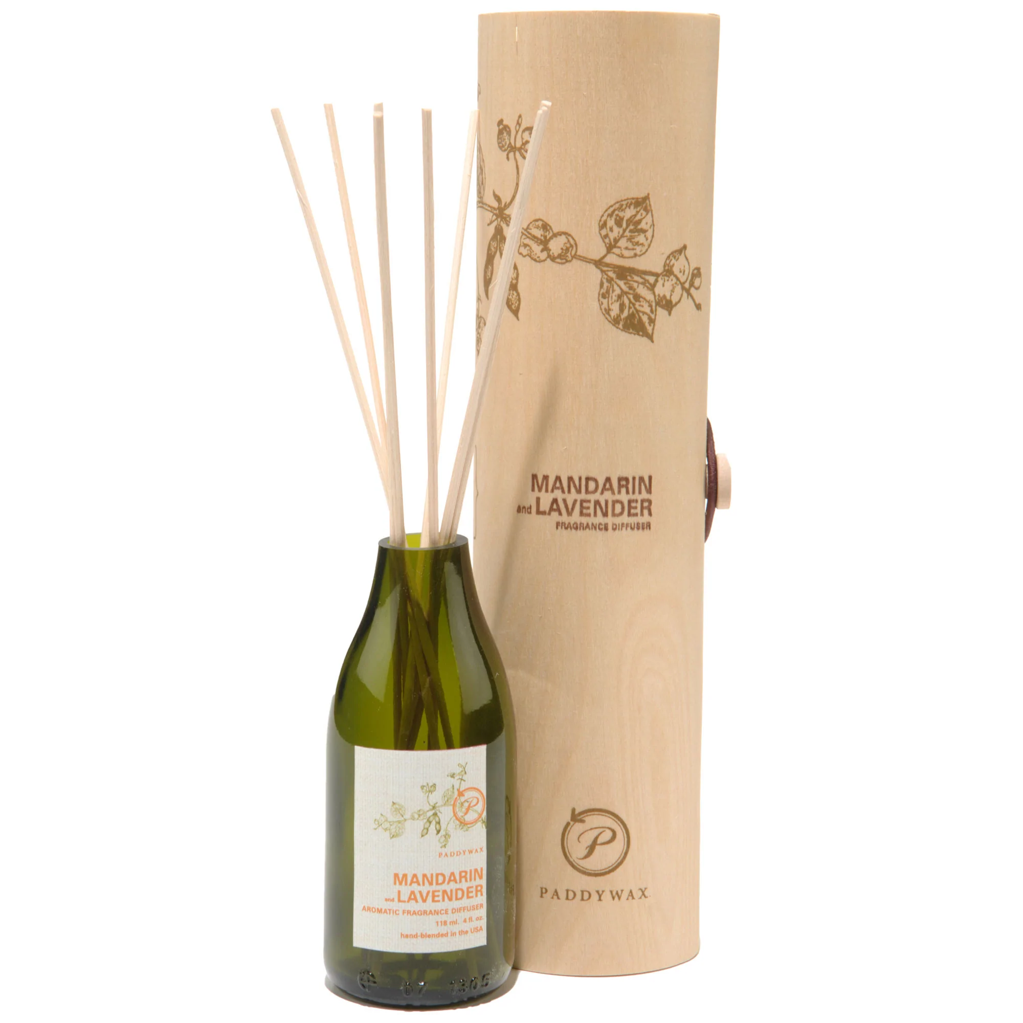 Paddywax Eco Green 4oz Diffuser Mandarin & Lavender