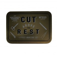 Gentlemen's Hardware Manicure Set In Tin