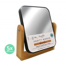Danielle Creations Midi Rectangular Bamboo Vanity Mirror