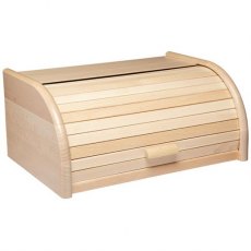 Beechwood Roll Top Bread Bin