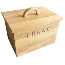 Beechwood Lidded Bread Bin