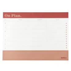 Alice Scott Weekly Desk Planner Pad
