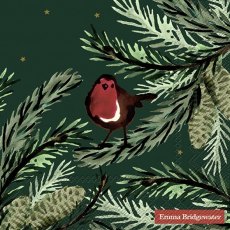 Emma Bridgewater Napkins Norway Spruce Dark Green