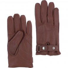 Ashwood Leather Men's Tan Touch Screen Friendly Leather Gloves