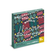 Coco Pzazz Nadolig Llawen Orange Zest Dark Chocolate 80g