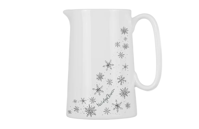 Welsh Connection Snowflake Two Pint Jug