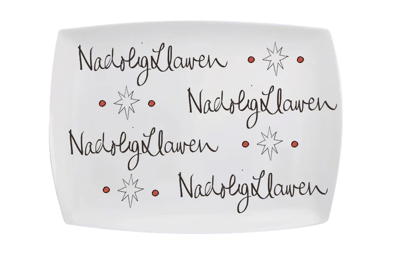 Welsh Connection Nadolig Llawen Rectangular Platter