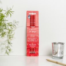 VENT for Change Recycled Make a Mark Pencils – Red