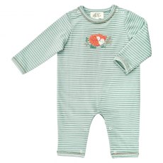 Albetta Applique Sleepy Fox Babygro