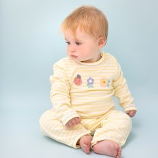 Albetta Mini Bloom Crochet Babygro