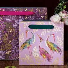 Sara Miller Dancing Cranes Medium Bag