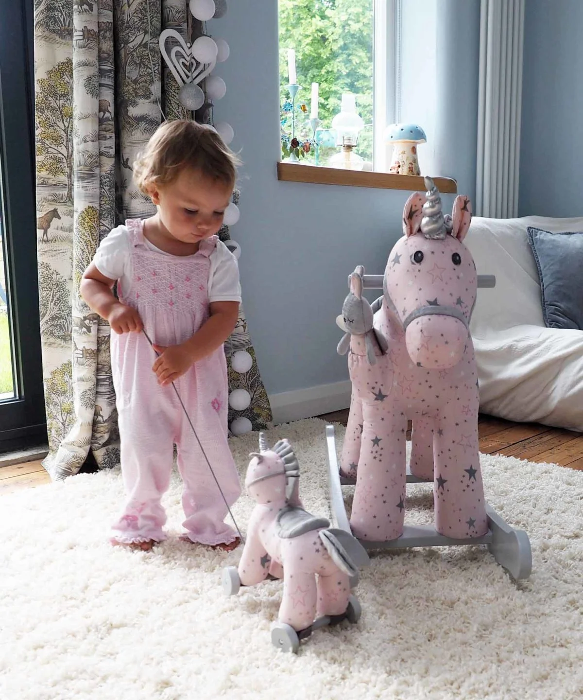 Celeste Unicorn Pull Along Toy