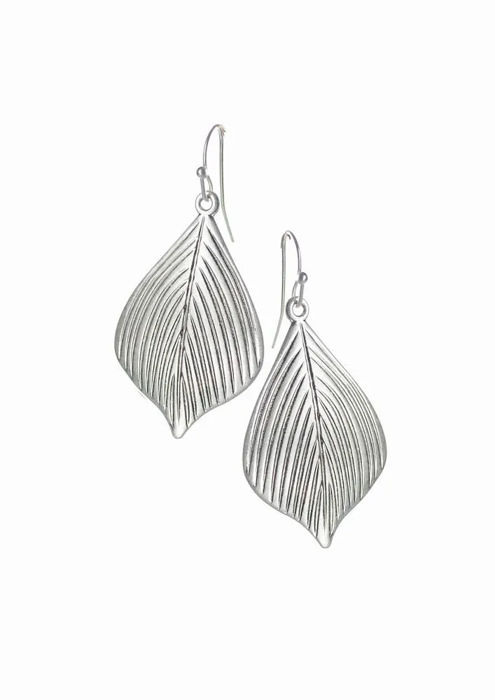 Hot Tomato Deco Shape Shift Flame/Leaf Earrings