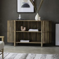 VOSS Slatted Console Table