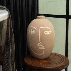 Motif Vase Beige Large