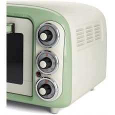 Ariete Vintage 18L Electric Mini Oven Green