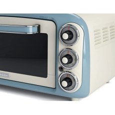 Vintage 18L Electric Mini Oven Blue