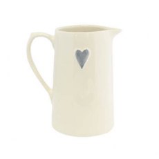 Shaker Grey Heart Jug 700ml