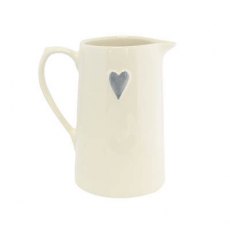 Shaker Grey Heart Jug 700ml