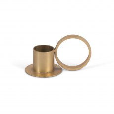 Urban Nature Culture Candle Holder Circle Gold
