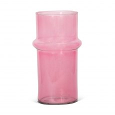 Urban Nature Culture Vase Recycled Glass Pink