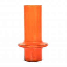 Urban Nature Culture Vase Recycled Glass Paprika