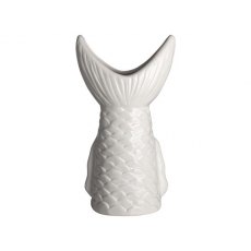 Vase Fish Tail White